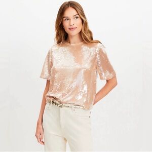LOFT XL Sequin Top
**NWT